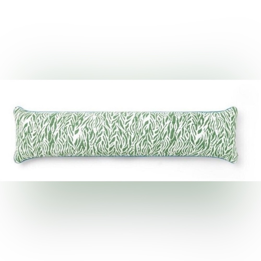 DVF Furstenberg x Target Home SEA TWIG GREEN 12x48 lumbar Pillow - New!